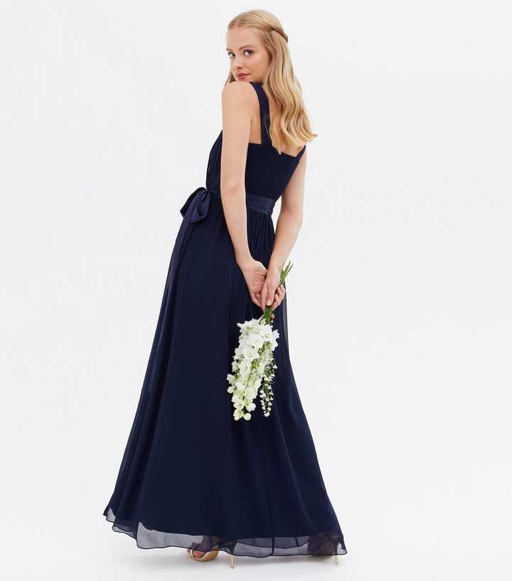 chinese dress ladies Rent Little Mistress Navy Animal Print Velvet Maxi Dress
