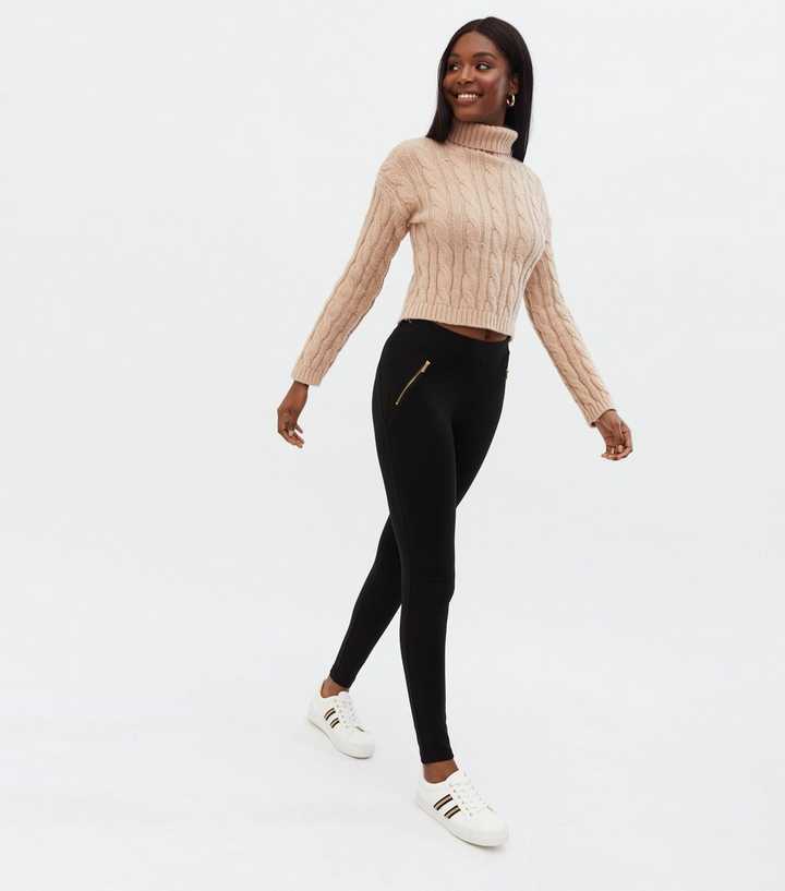 https://media2.newlookassets.com/i/newlook/802002701/womens/clothing/loungewear/black-ponte-zip-high-waist-leggings.jpg?strip=true&qlt=50&w=720