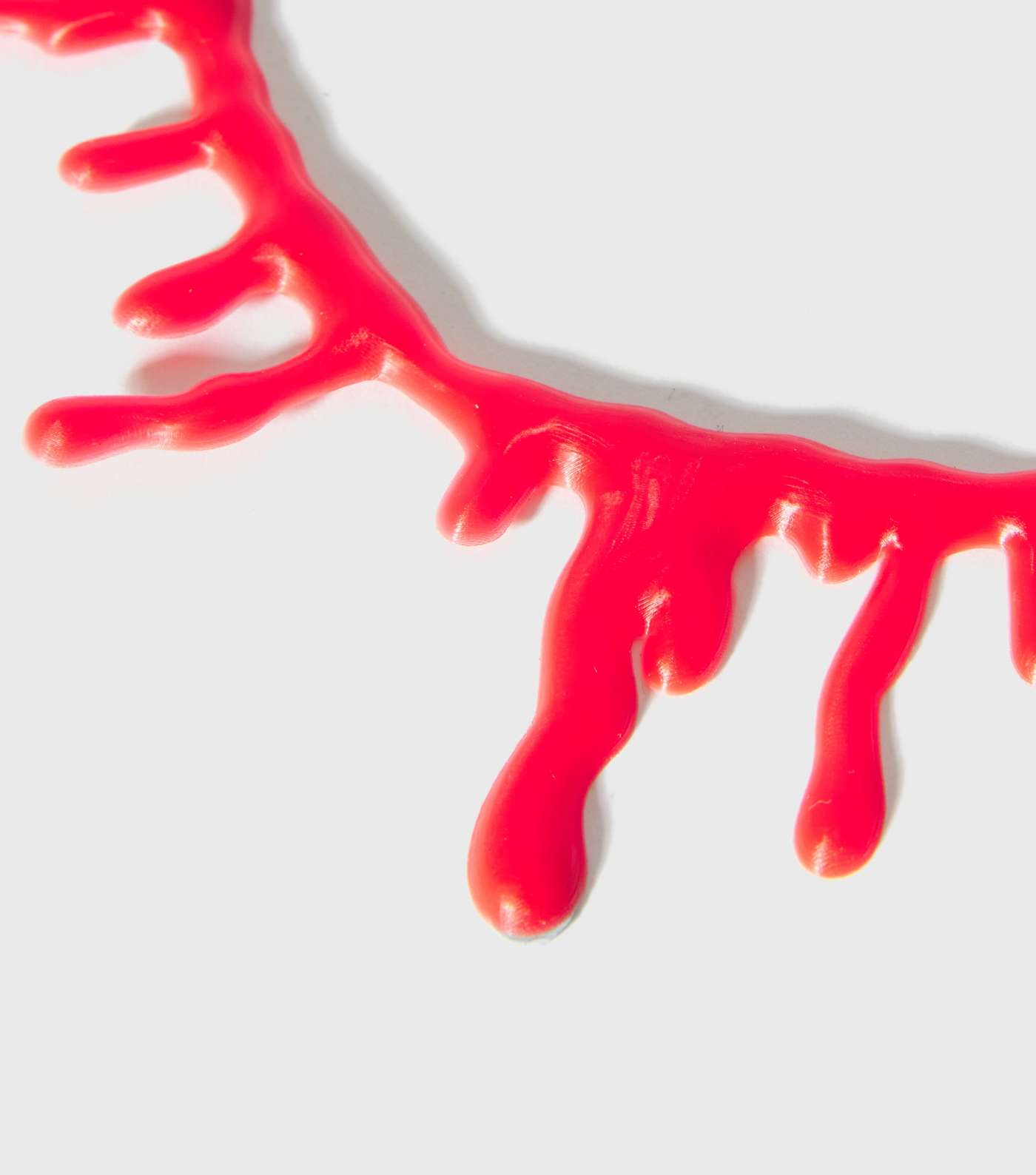 Red Halloween Fake Blood Choker Image 3