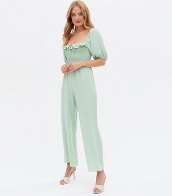 light green jumpsuit womens