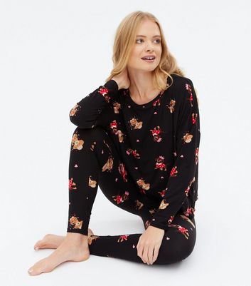 christmas legging pyjamas