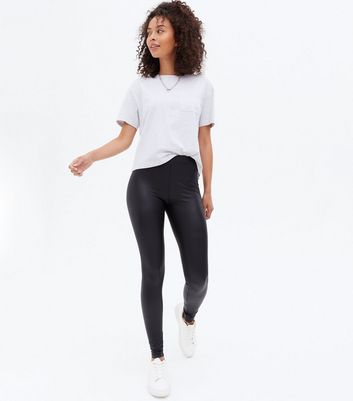 white leggings new look