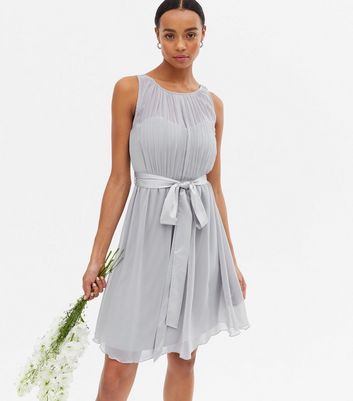 Pale shop grey dresses