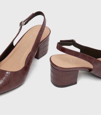 Maroon court shoes on sale uk