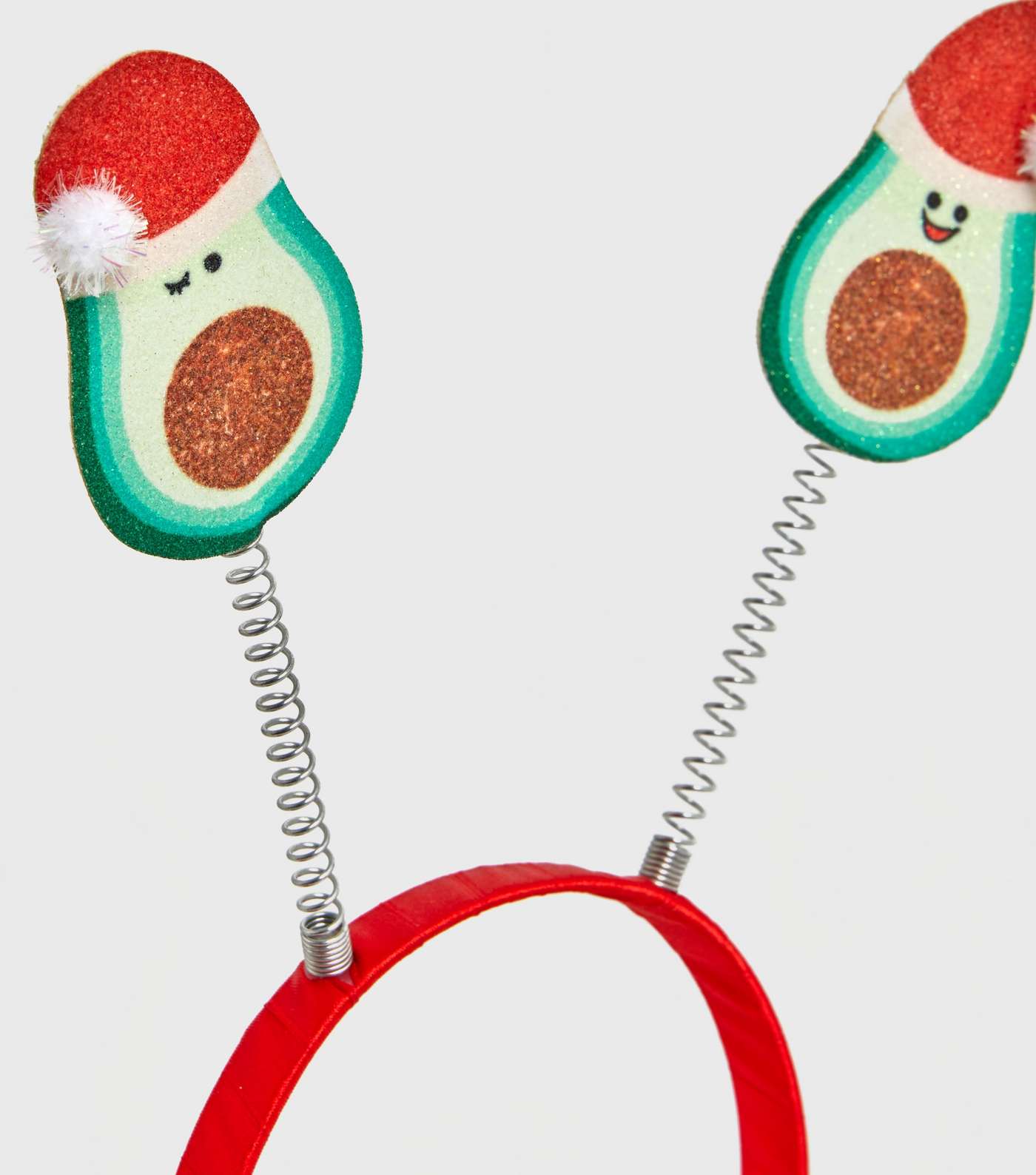 Green Christmas Avocado Bopper Headband Image 3