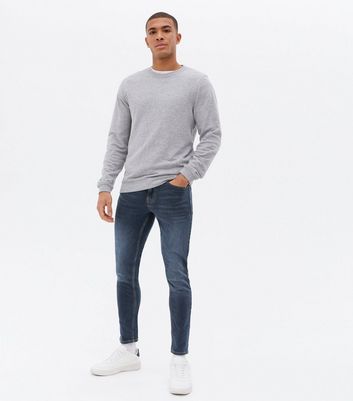 new look skinny stretch jeans mens