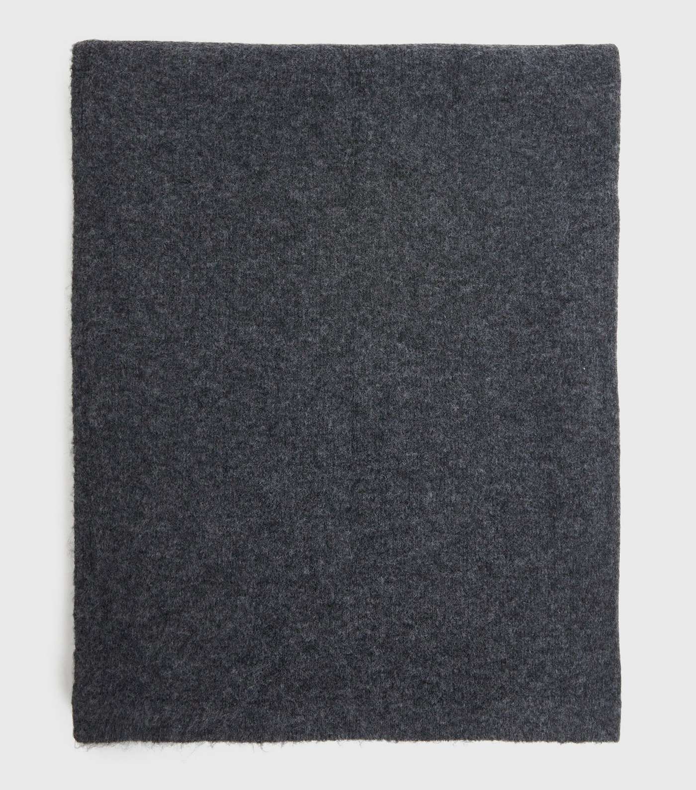 Grey Knit Scarf Image 2