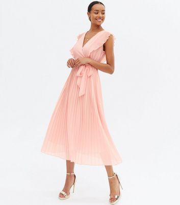 blush chiffon dress Big sale - OFF 73%