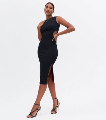 Black bodycon dress new clearance look