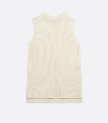 cream vest top