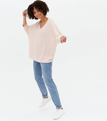 Click to view product details and reviews for Tall Cream Brushed Fine Knit V Neck Top New Look.