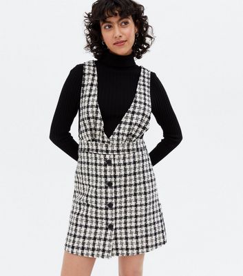 New look checked on sale pinafore