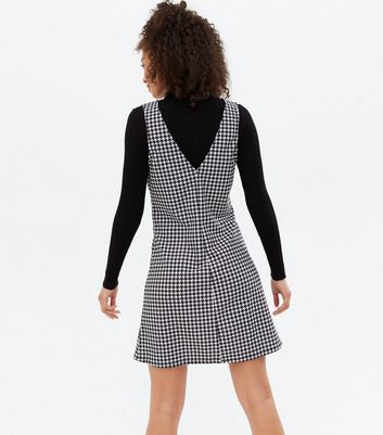 topshop dogtooth dress