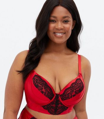 plus size satin bra
