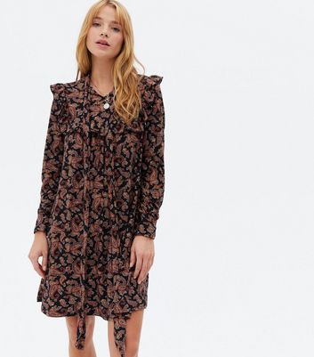 new look paisley dress