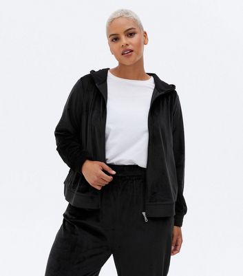 black velvet hoodie