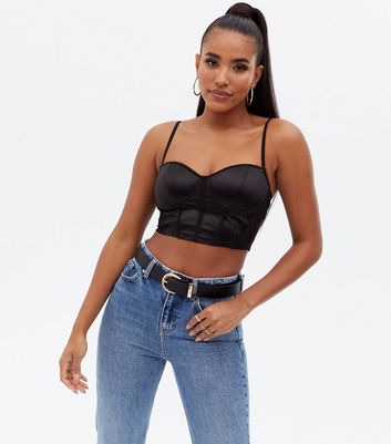 black strappy top