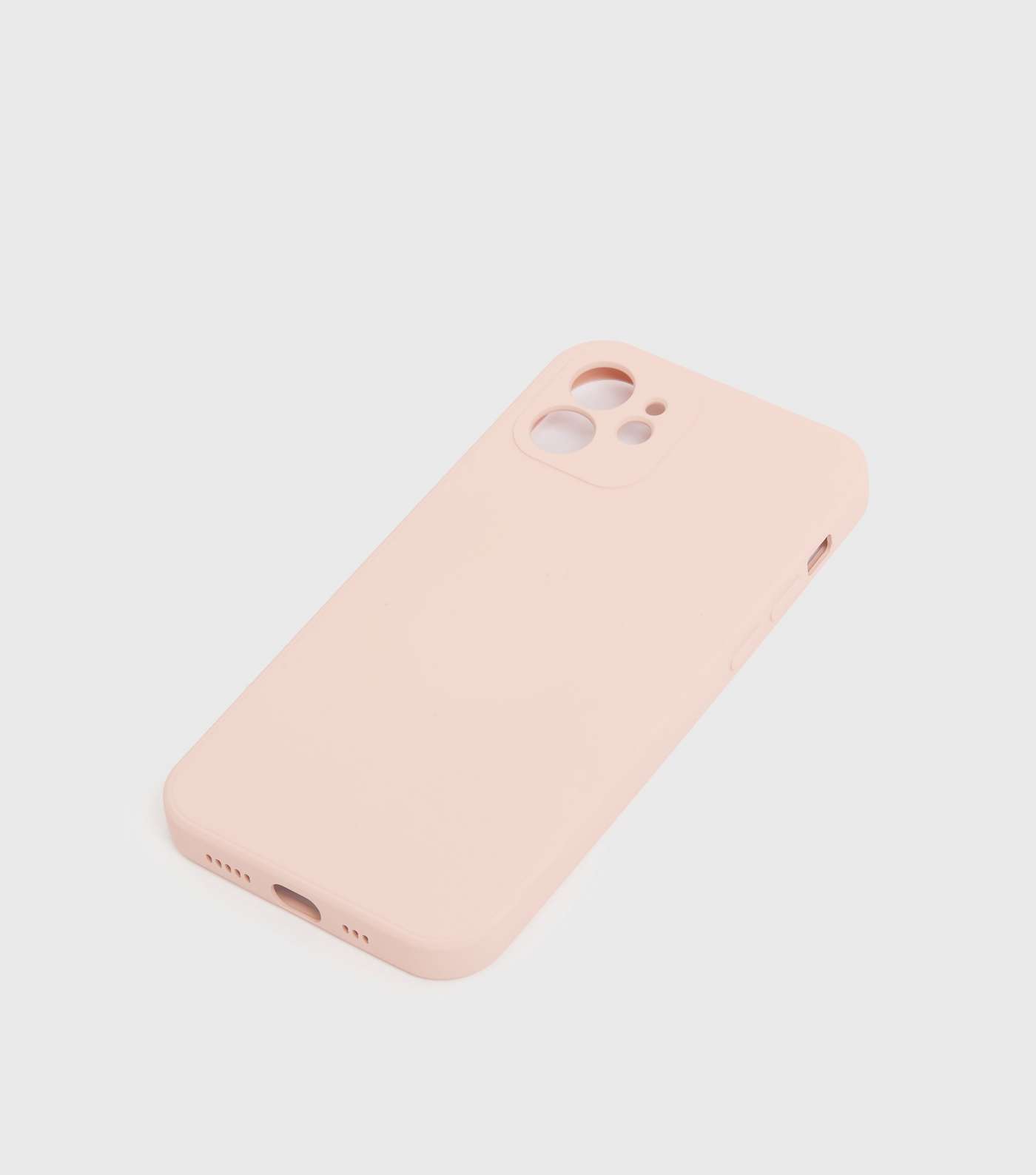 Pale Pink Soft Touch Case For iPhone 12 Image 2