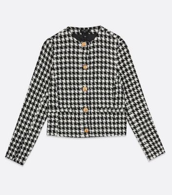 dogtooth blazer new look