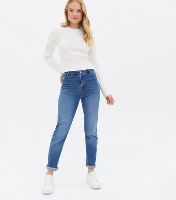Pink Vanilla White Cable Knit Ruched 