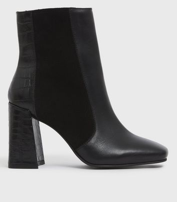 New look best sale croc ankle boots