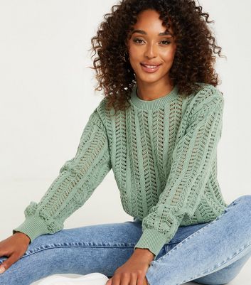 Mint green cheap jumper