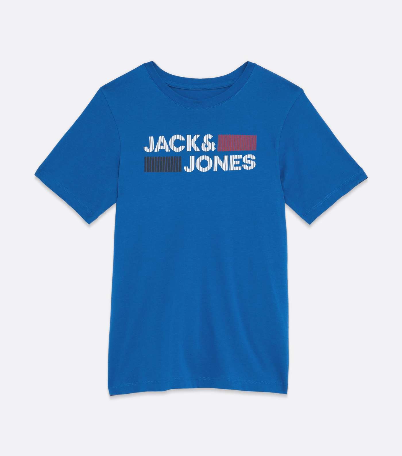 Jack & Jones Junior Bright Blue Logo T-Shirt Image 5