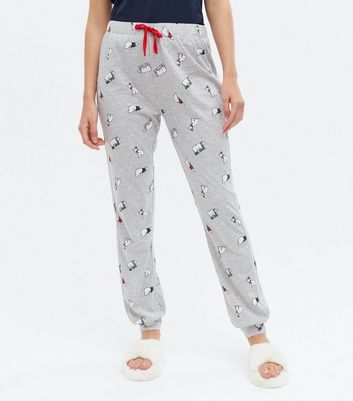 Blue Polar Bear Logo Jogger Pyjama Set 