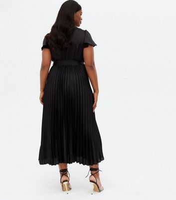 new look pleated dress