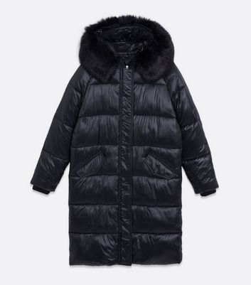 Long Puffer Black Puffer Jacket New Look New Look Maternity