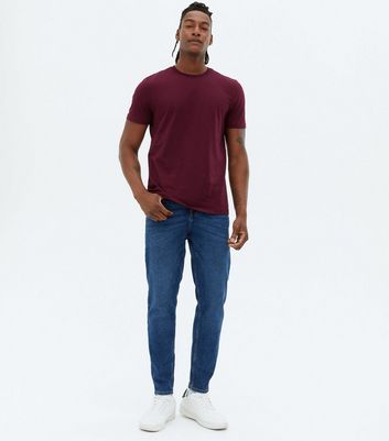 Maroon t shirt outfit best sale