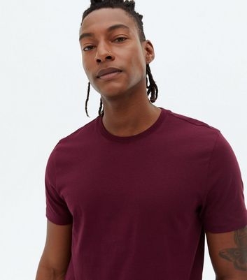 burgundy t