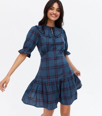 new look plaid dress