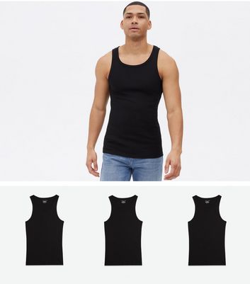 mens black vests
