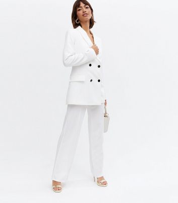 oversized white blazer womens