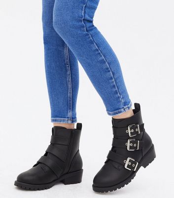 biker boots wide