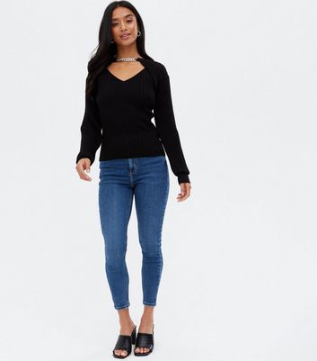 petite black shrug