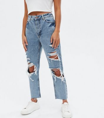 petite mom jeans new look