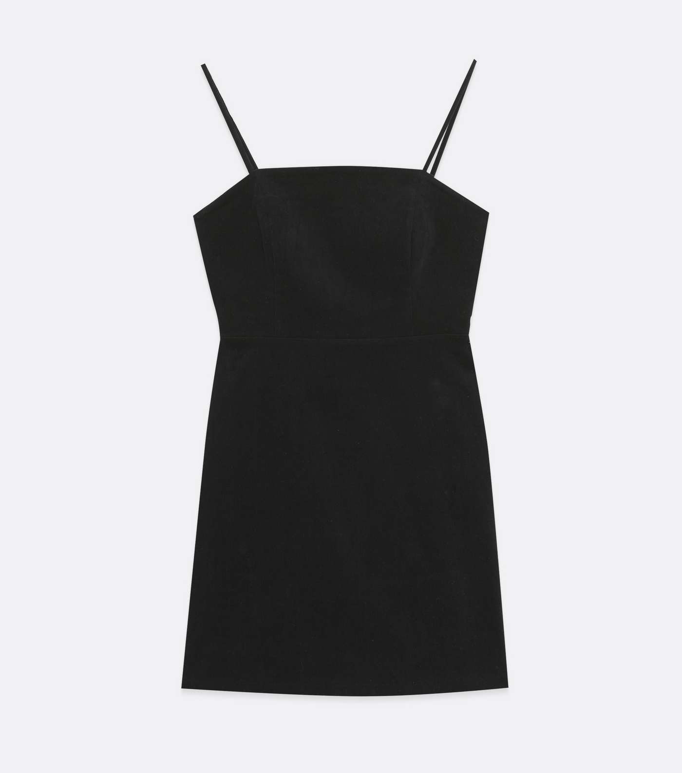 Black Cord Strappy Pinafore Dress Image 5