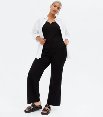 vero moda wide leg trousers