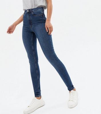 New Look Tall Womens Indigo Skinny Jeans