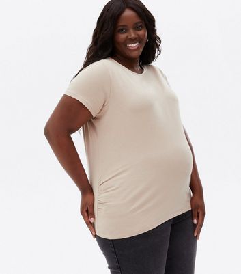 plus size ruched tshirt