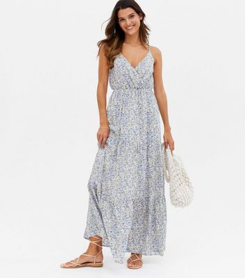 new look maxi wrap dress