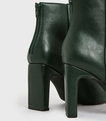 new look green boots