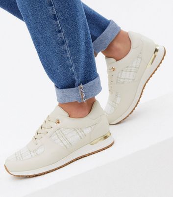 off white chunky trainers