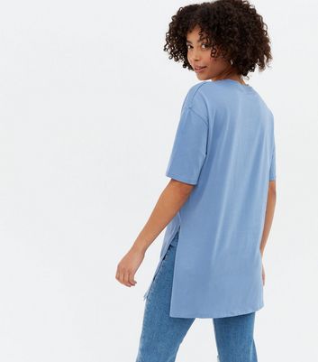 long split side t shirt