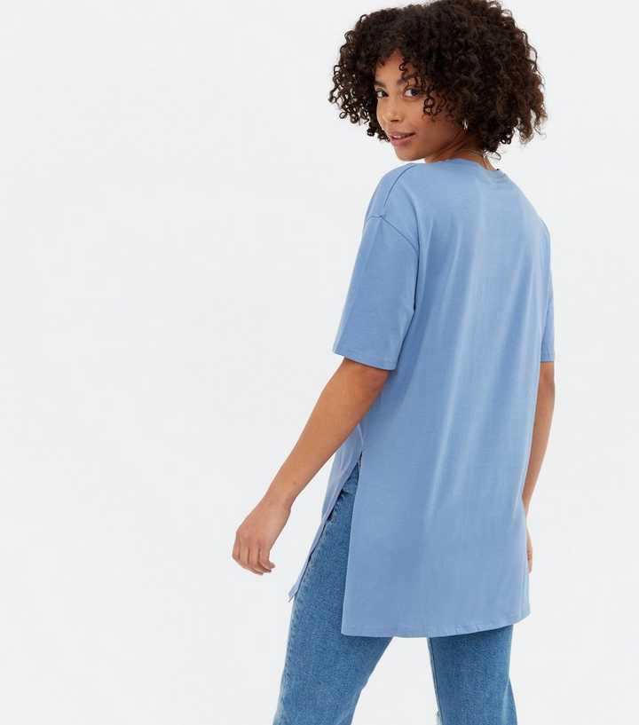 long t shirt with side slits