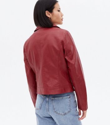 New look red jacket best sale