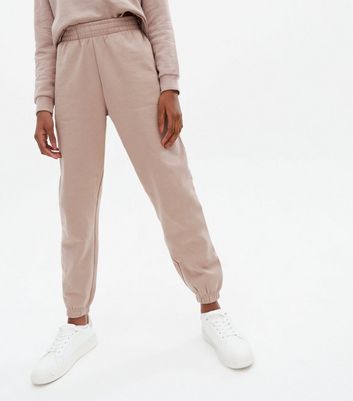 Girls Stone High Waist Cuffed Joggers 