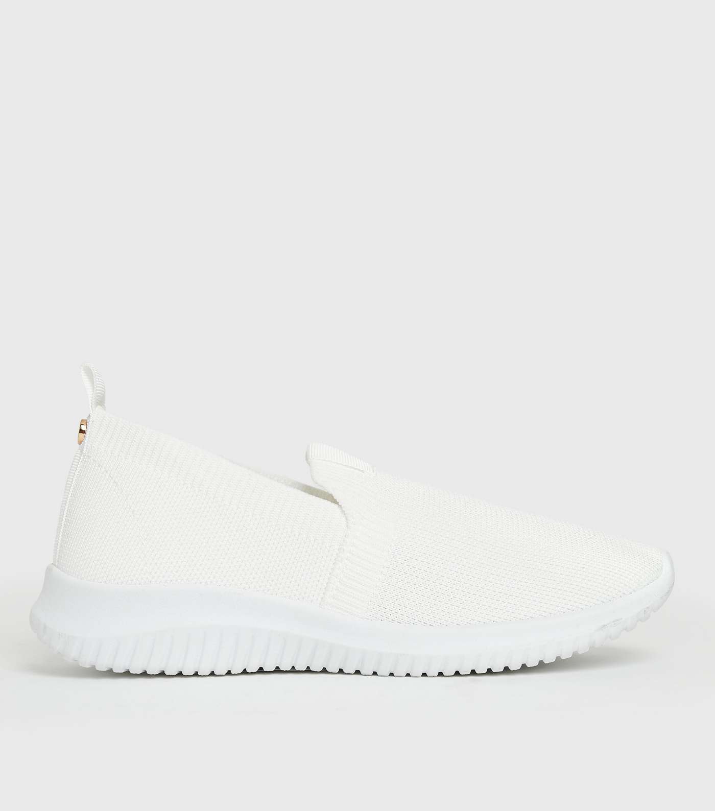 White Slip On Trainers | New Look